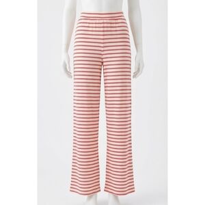 NEW Z SUPPLY luxe stripe pants in red